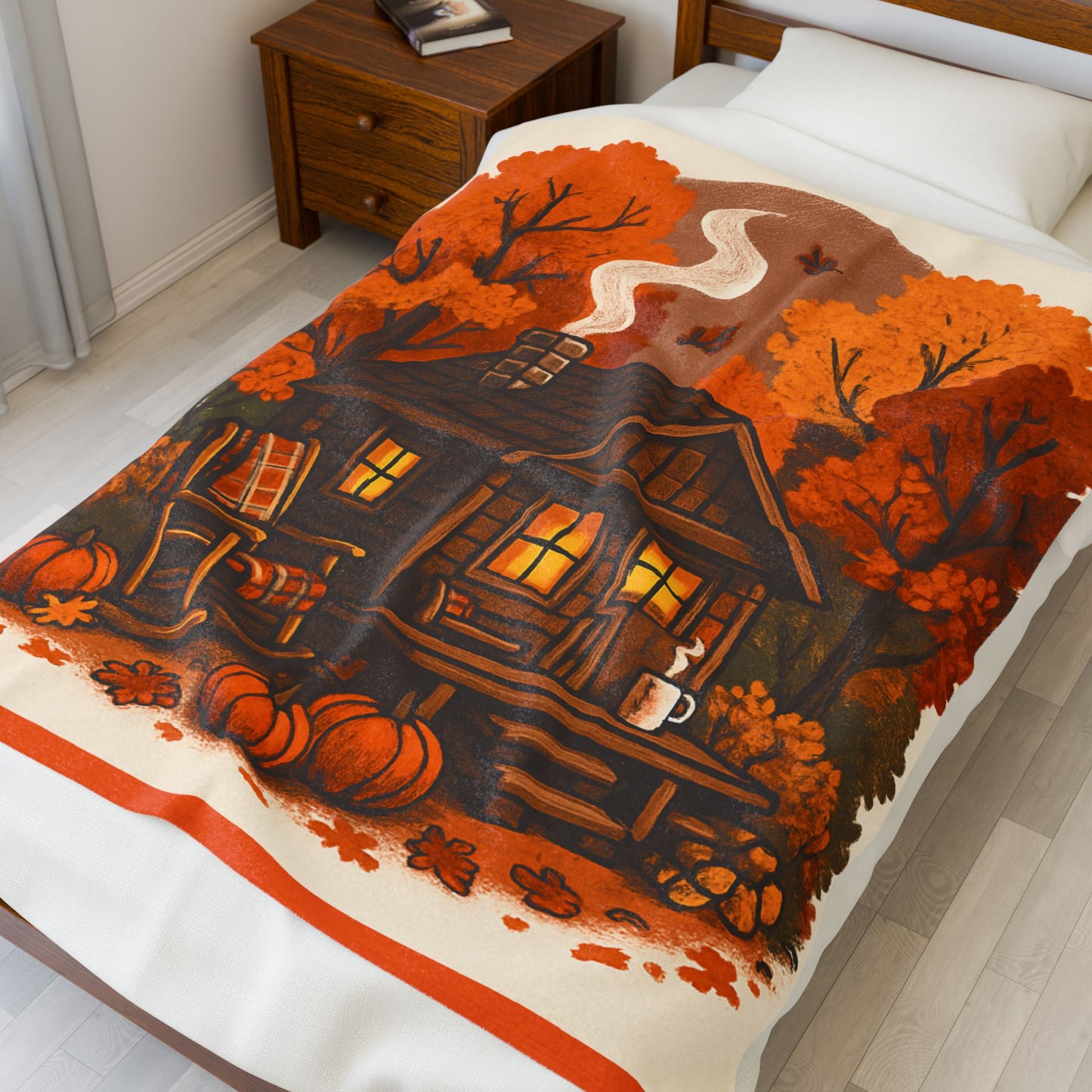 Plush Autumn Blanket