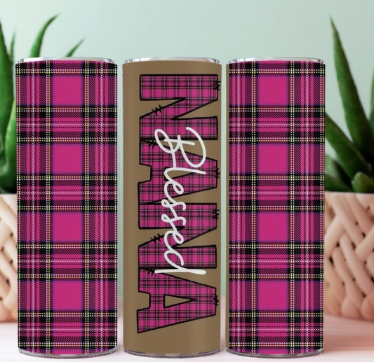20oz Sublimation Tumblers - Blessed Nana - Everyday Moms - Tumbler
