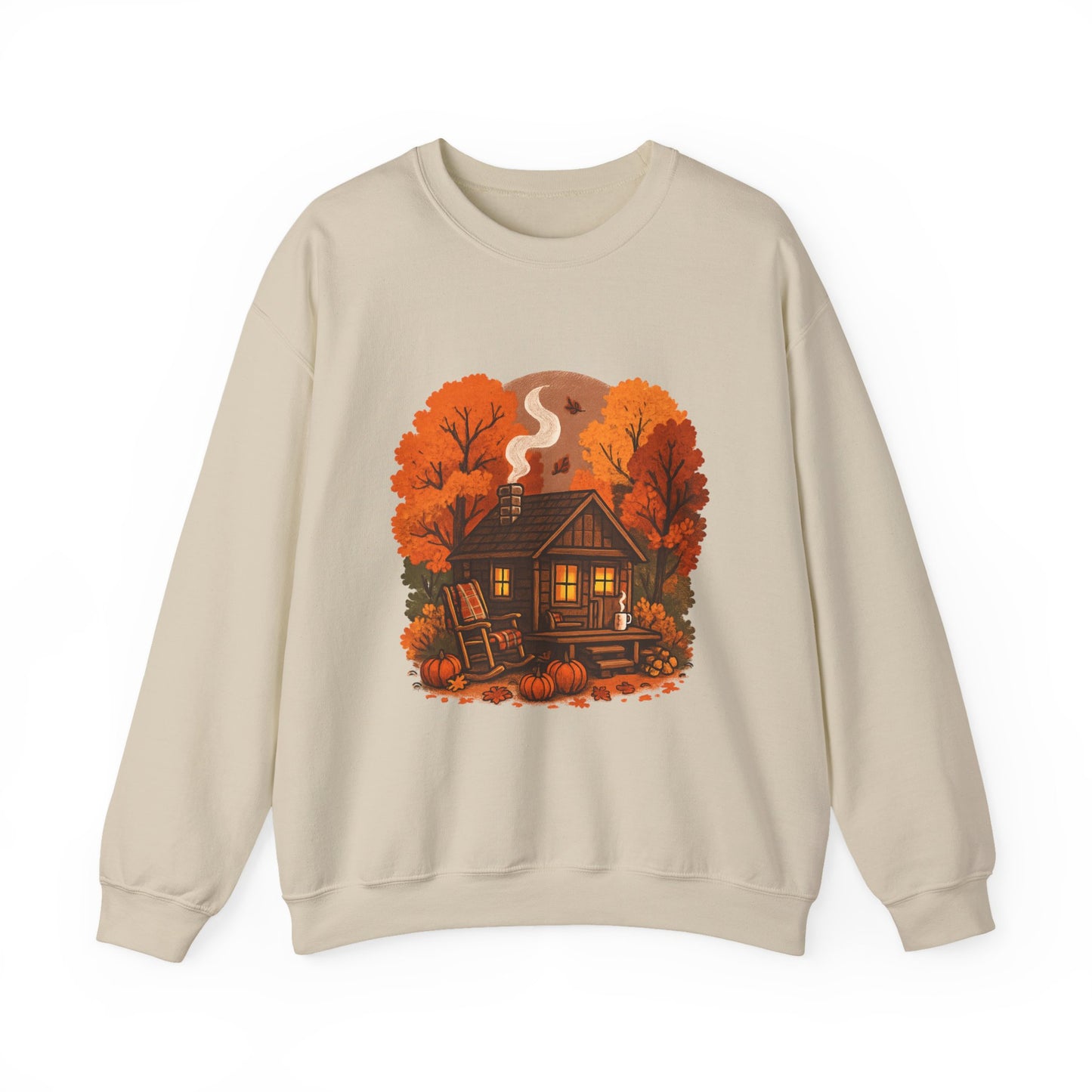 Autumn Vibes Unisex Sweatshirt - Cozy Fall Design, Perfect Gift for Holidays