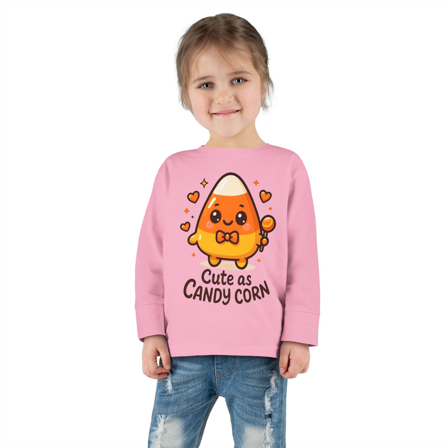 Candy Corn Toddler Tee for Halloween Fun