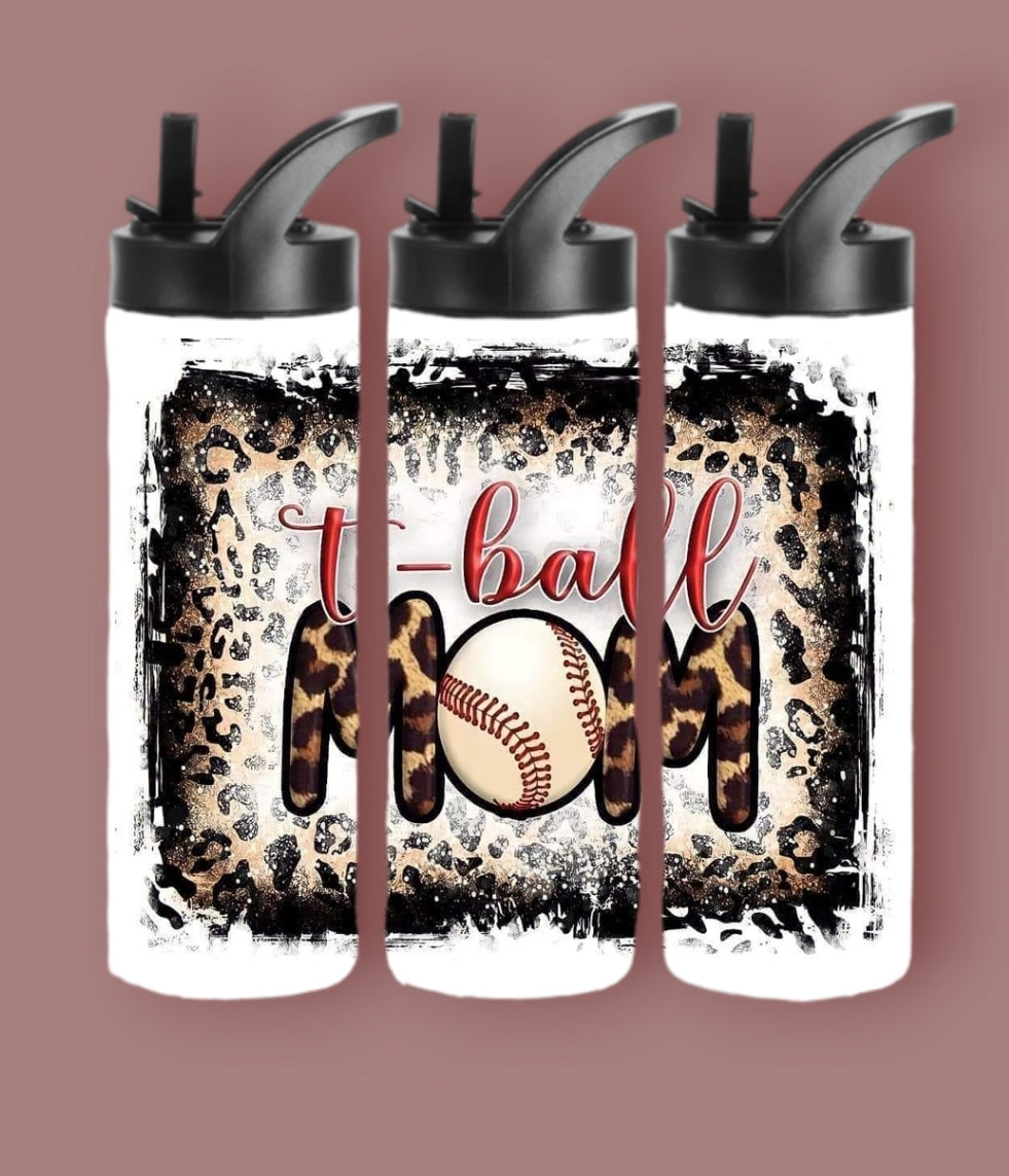 20oz Sublimation Tumblers - T-ball Mom