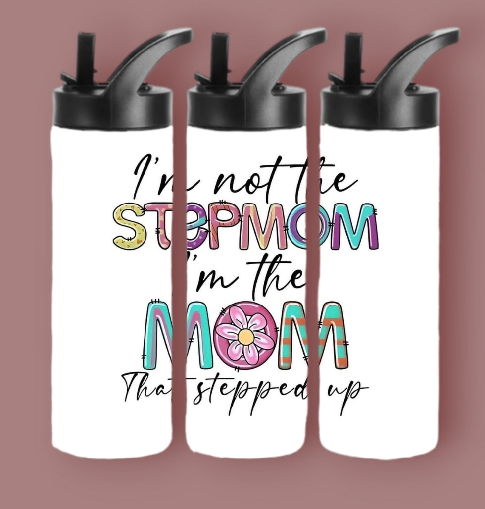 20oz Sublimation Tumblers - Mom That Stepped Up