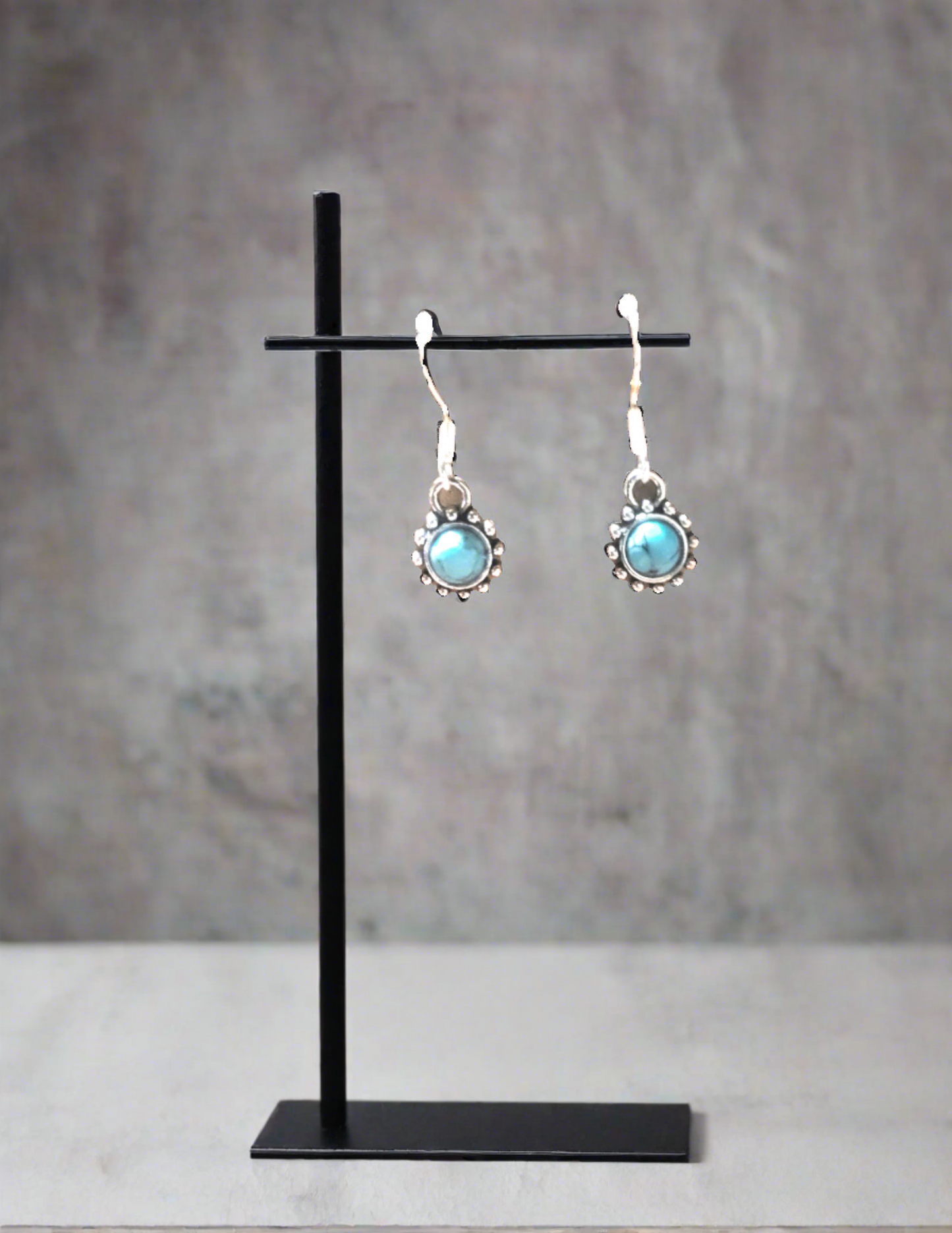 Stone Dangle Earrings