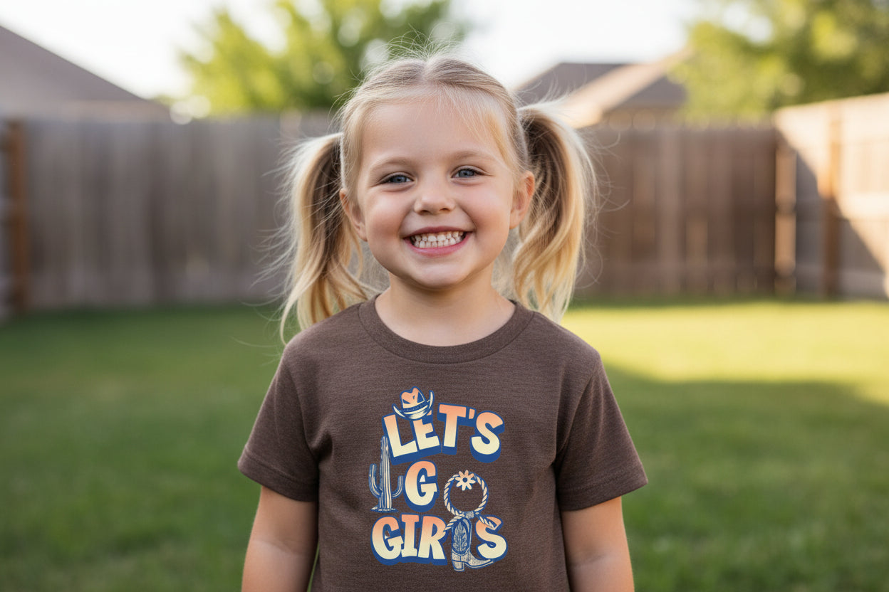 Toddler Tee — Let's Go Girls