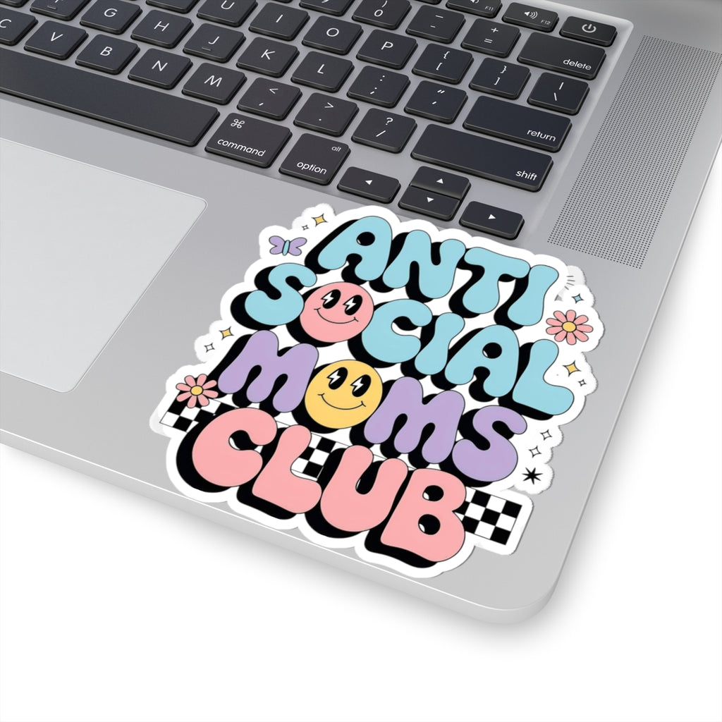 Anti Social Moms Club Sticker