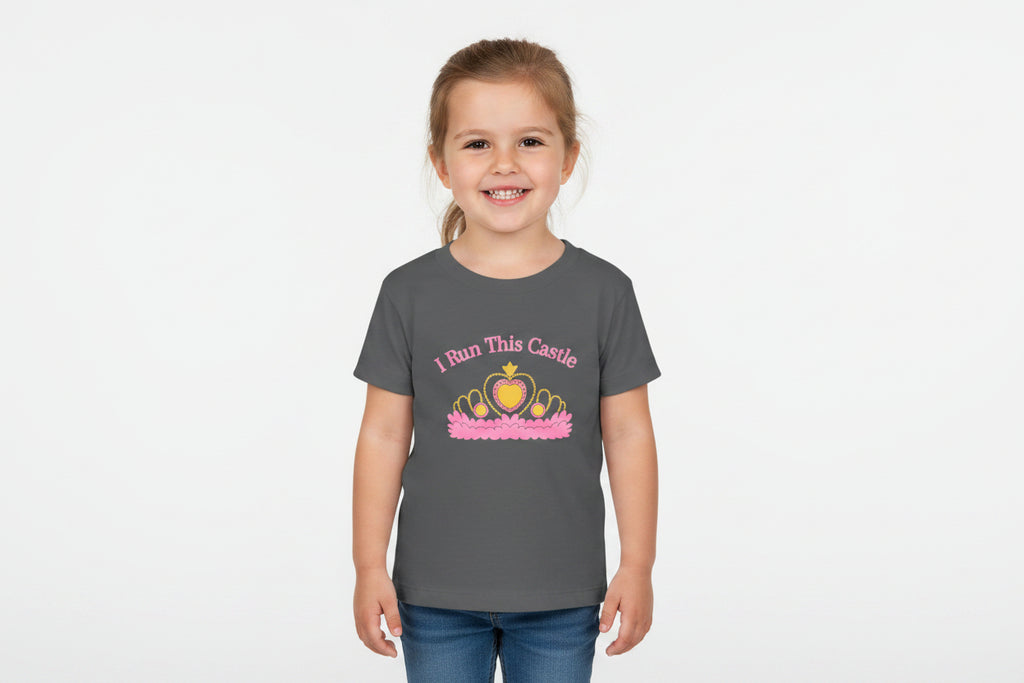 Toddler Tee — I Run This Castle