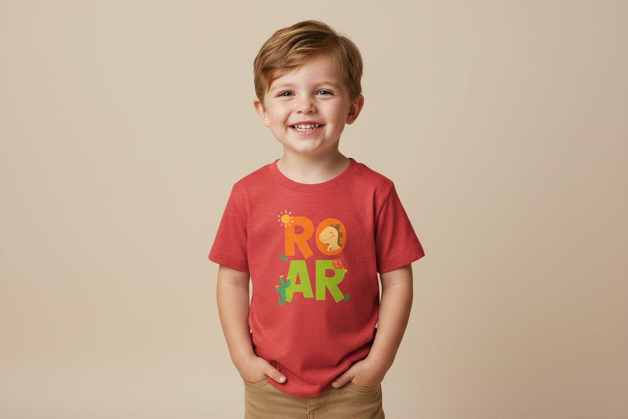 Roar Dino Toddler Tee