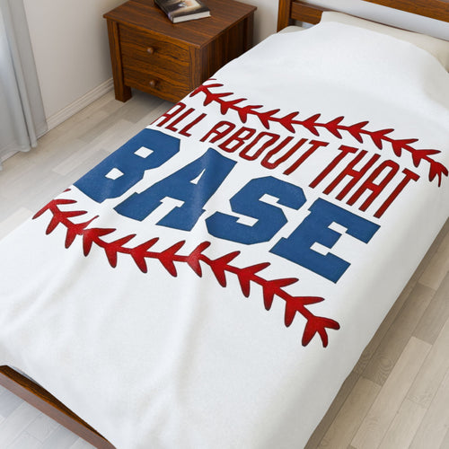 Baseball Plush Blanket