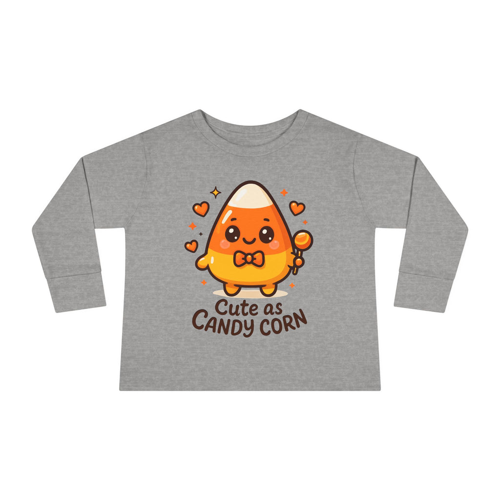 Candy Corn Toddler Tee for Halloween Fun