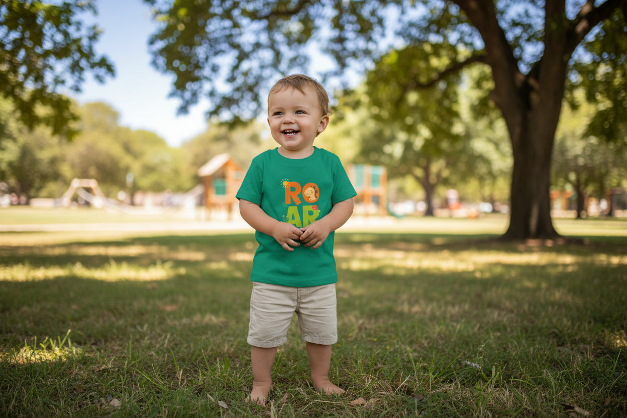 Roar Dino Toddler Tee