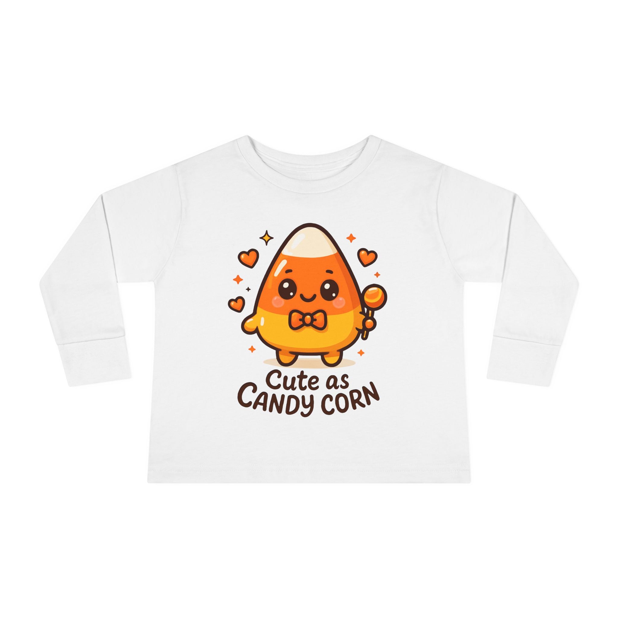Candy Corn Toddler Tee for Halloween Fun