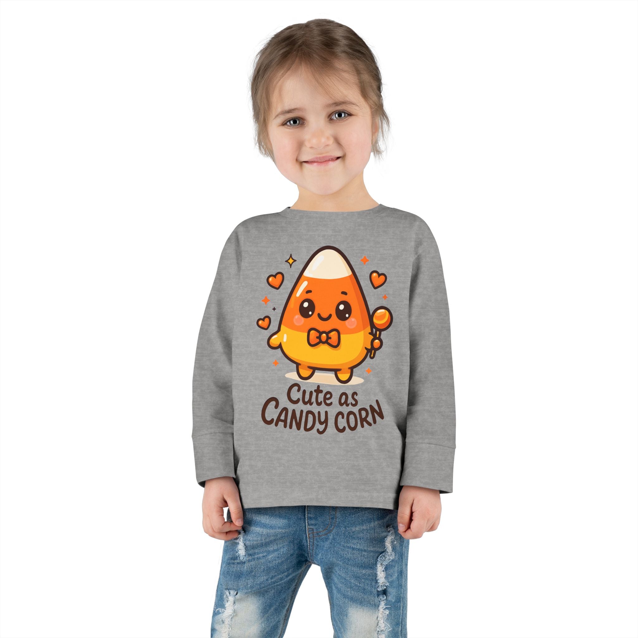 Candy Corn Toddler Tee for Halloween Fun