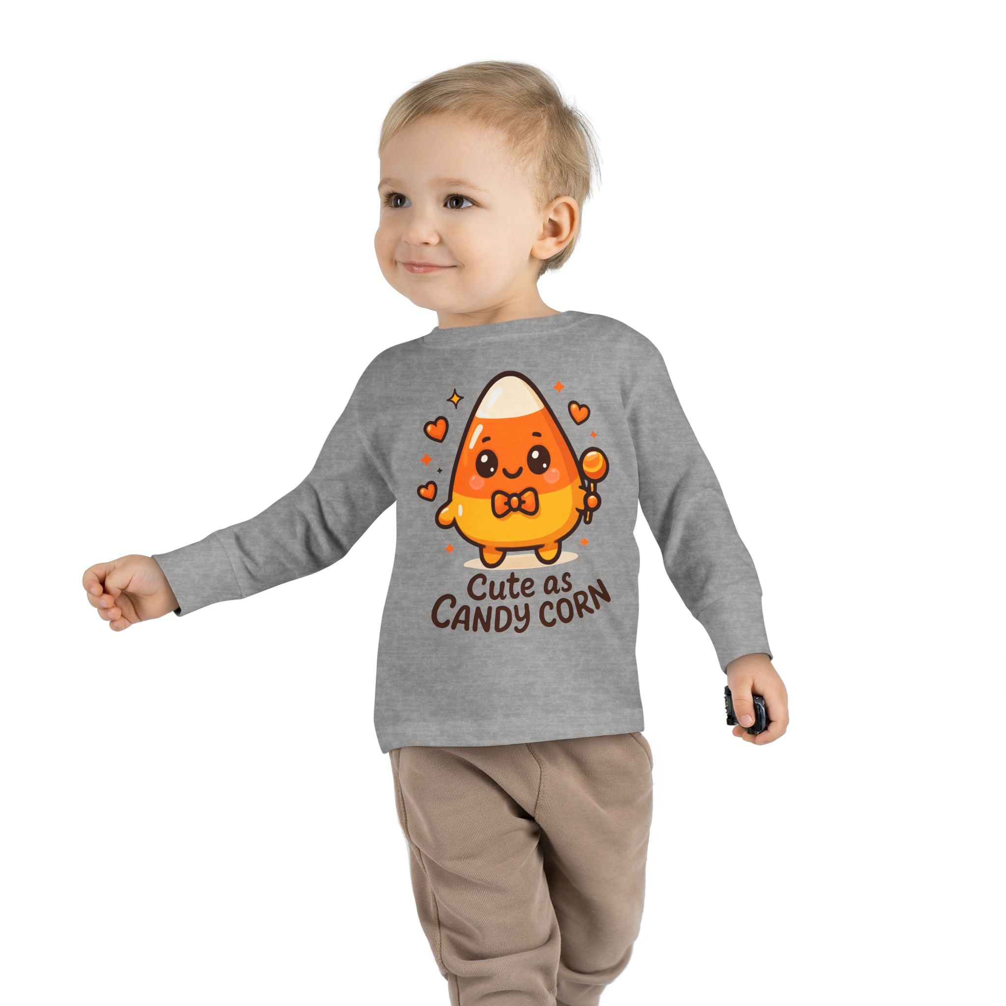 Candy Corn Toddler Tee for Halloween Fun