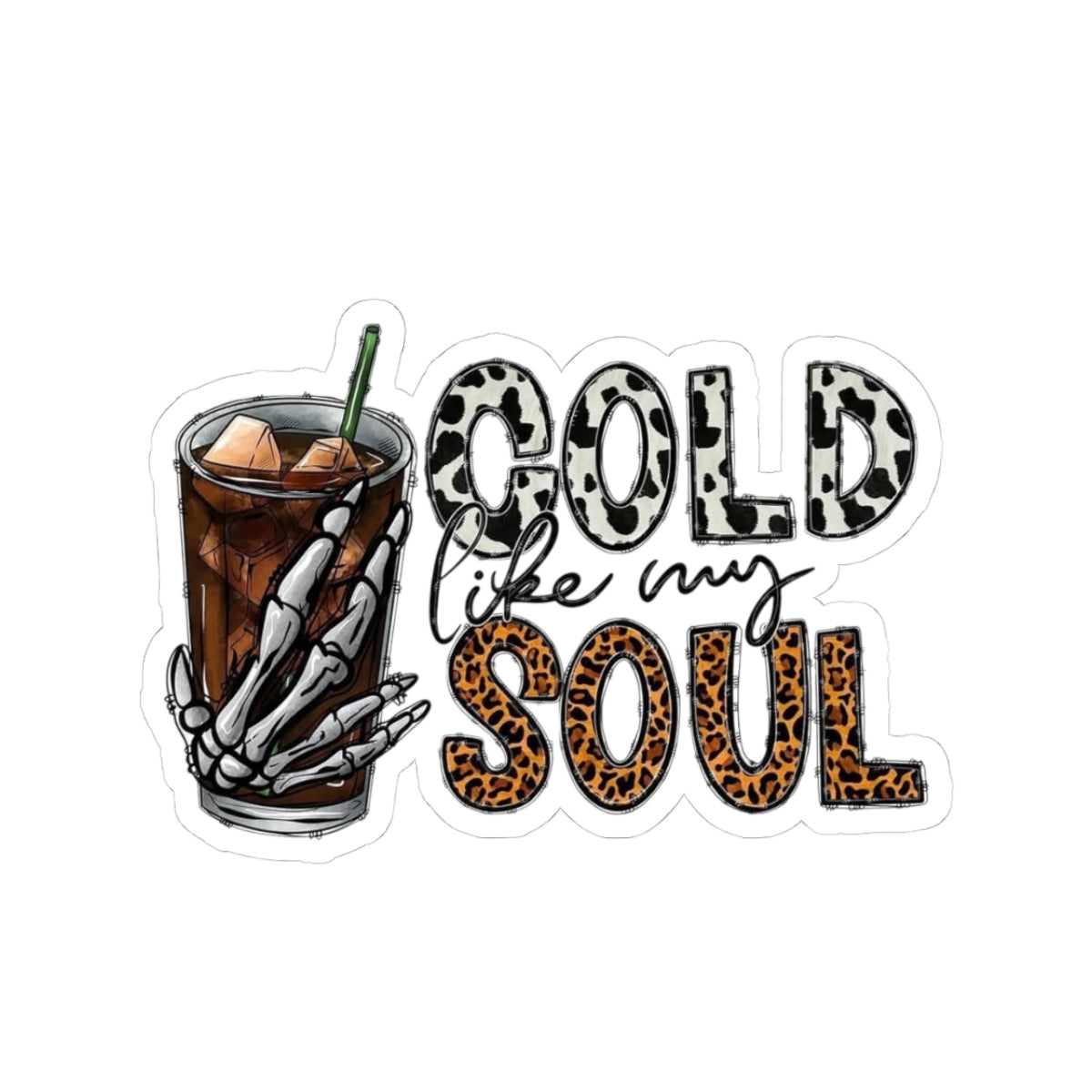 Cold Like My Soul Sticker