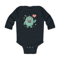 Cute Monster Infant Bodysuit, Baby Gift, Long Sleeve Onesie, Toddler Apparel, Unisex Baby Clothes, Baby Shower Gift