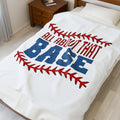 Baseball Plush Blanket