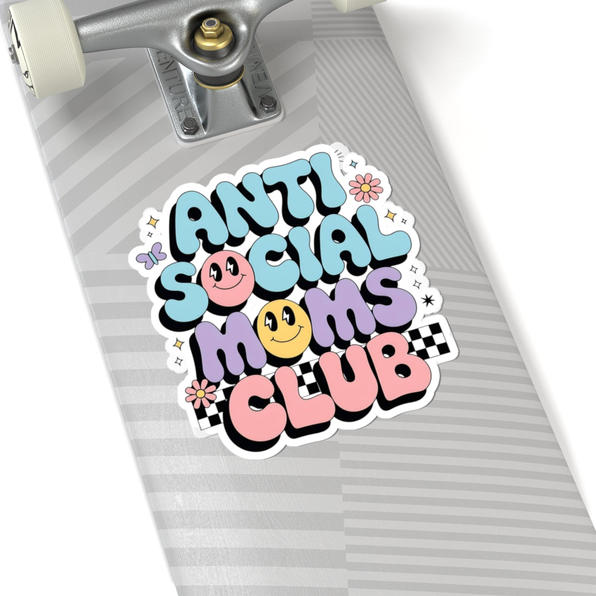 Anti Social Moms Club Sticker
