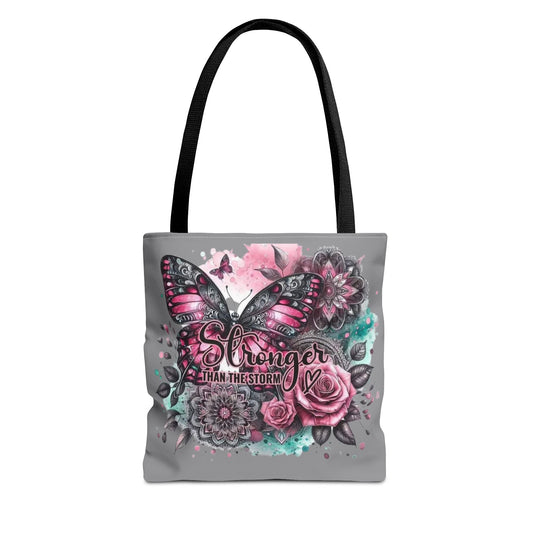 Stronger Than The Storm Tote Bag
