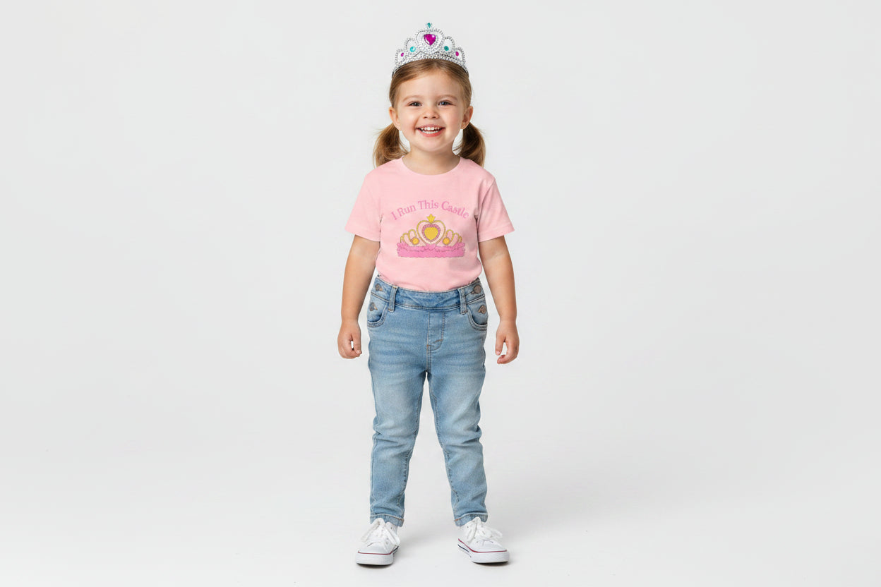 Toddler Tee — I Run This Castle