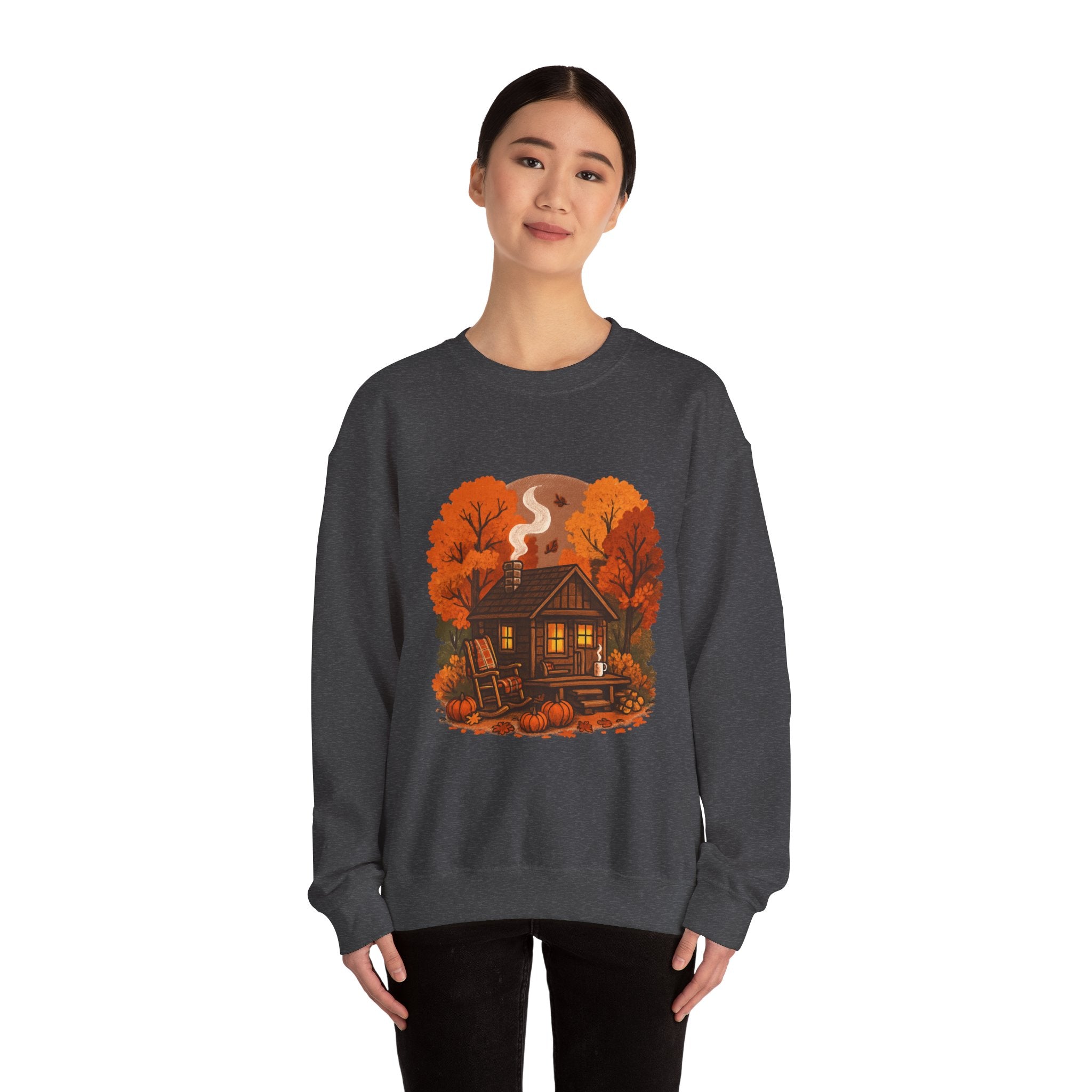 Autumn Vibes Unisex Sweatshirt - Cozy Fall Design, Perfect Gift for Holidays