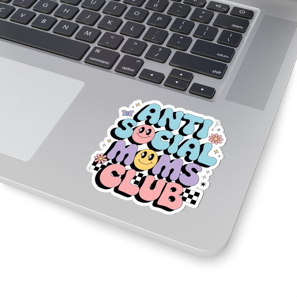 Anti Social Moms Club Sticker