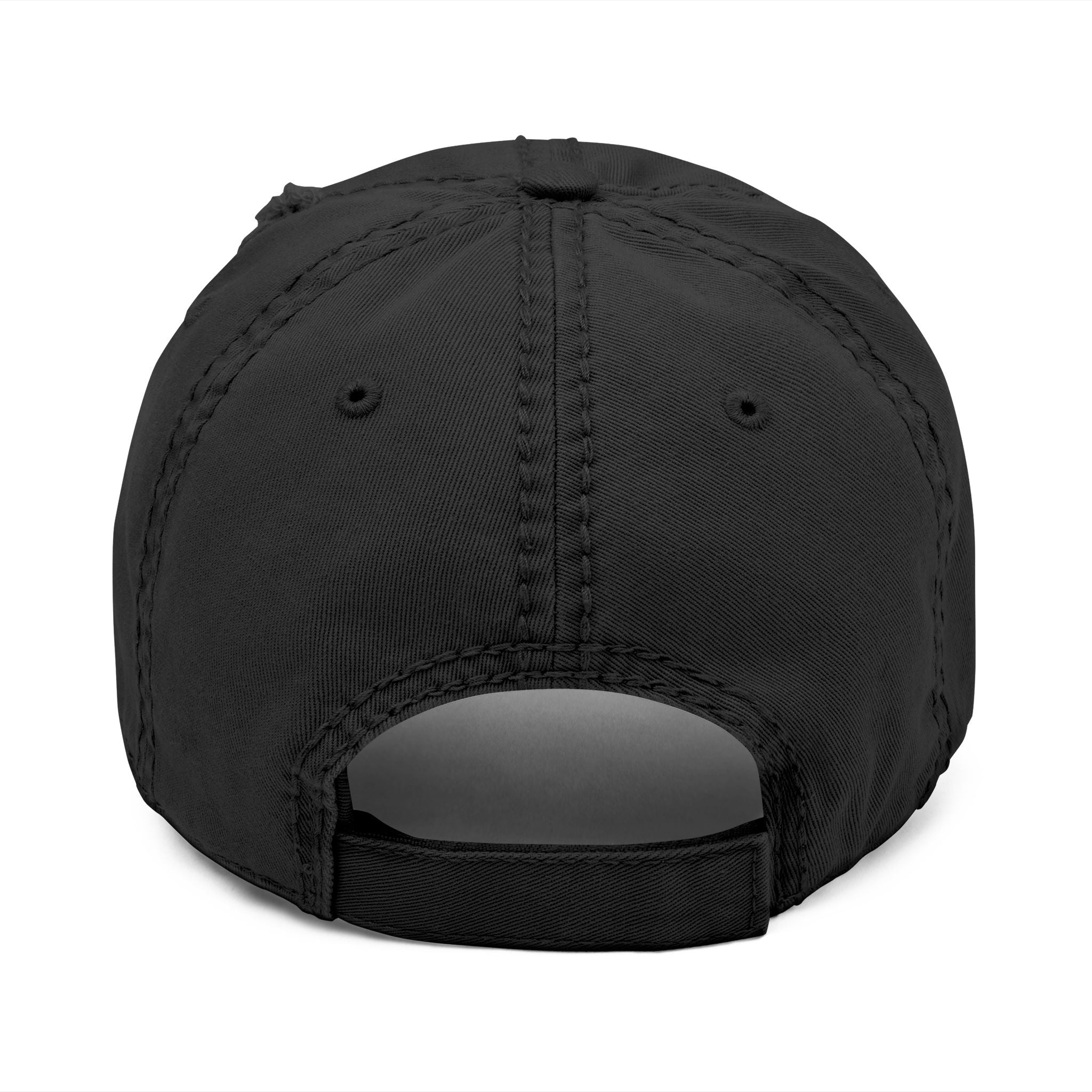 Baseball Mom - Distressed Embroidered Hat