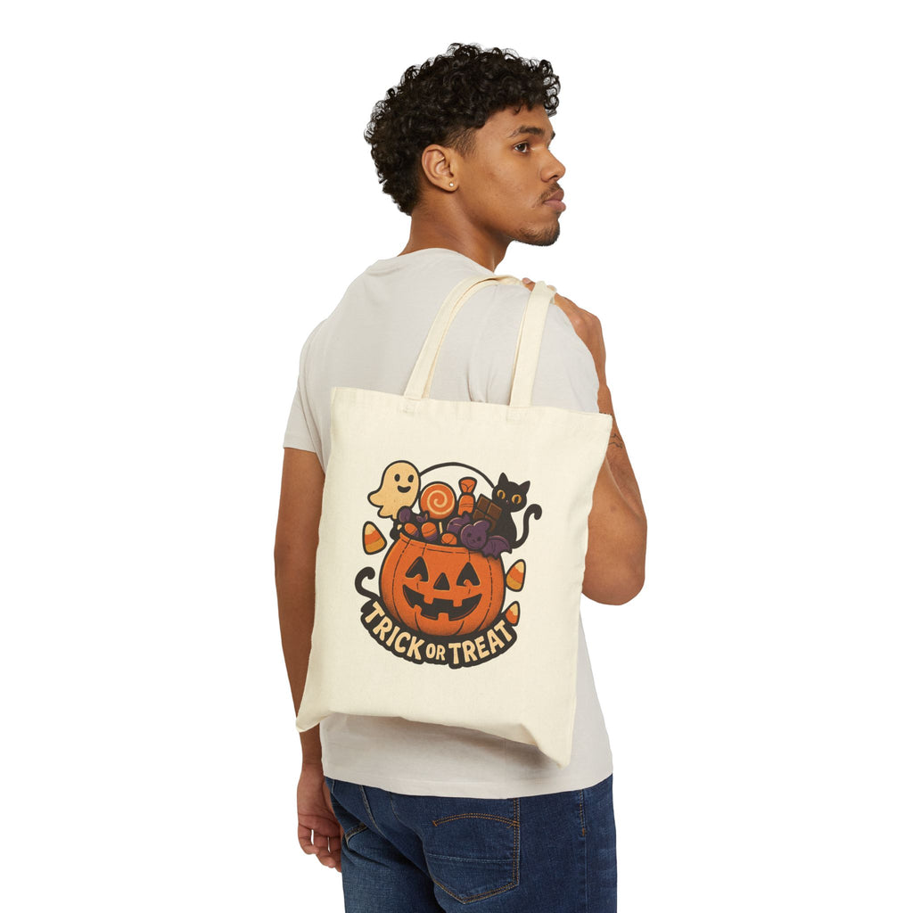 Halloween Cotton Tote Bag