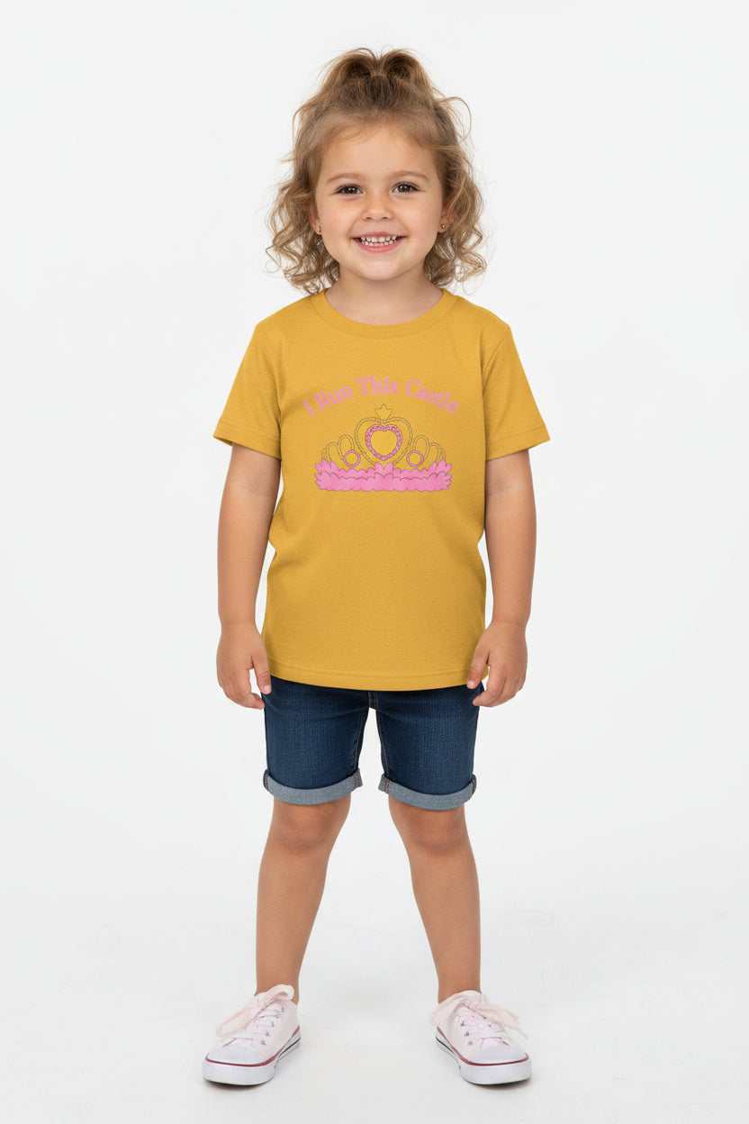 Toddler Tee — I Run This Castle