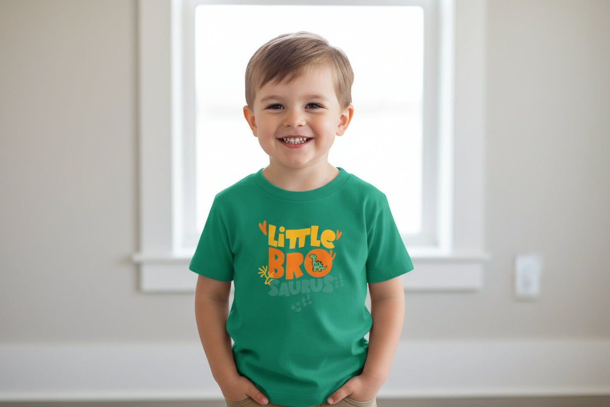 Little Brosaurus Toddler Tee