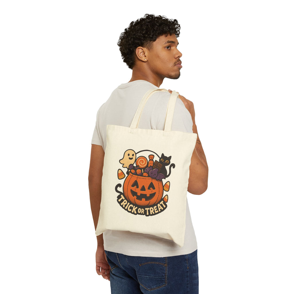 Halloween Cotton Tote Bag