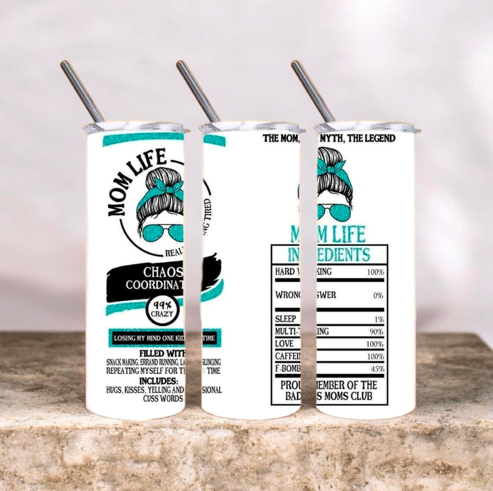 Sassy Mom Life Tumbler