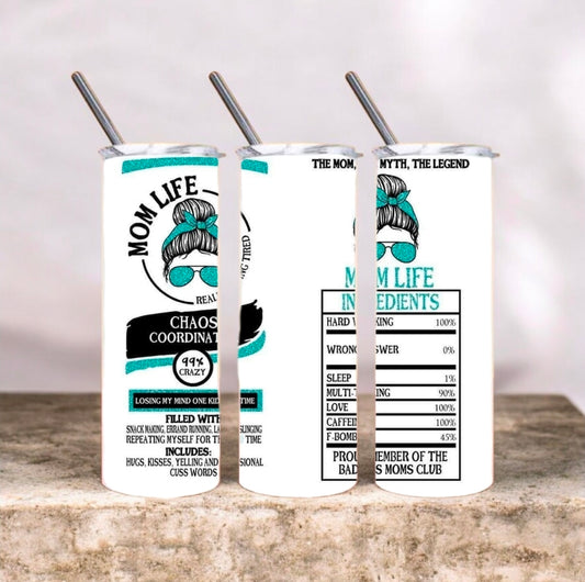 Sassy Mom Life Tumbler