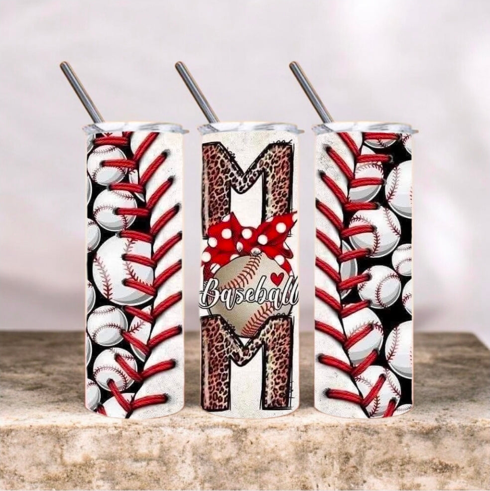 Baseball Mom Tumbler