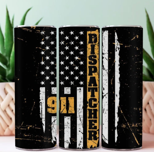 20oz Sublimation Tumblers - 911 Dispatcher - Everyday Moms - Tumbler
