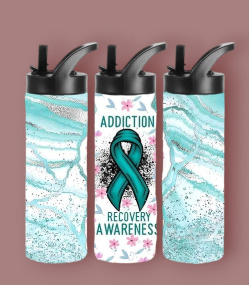 20oz Sublimation Tumblers - Addiction Recovery Awareness - Everyday Moms - Tumbler