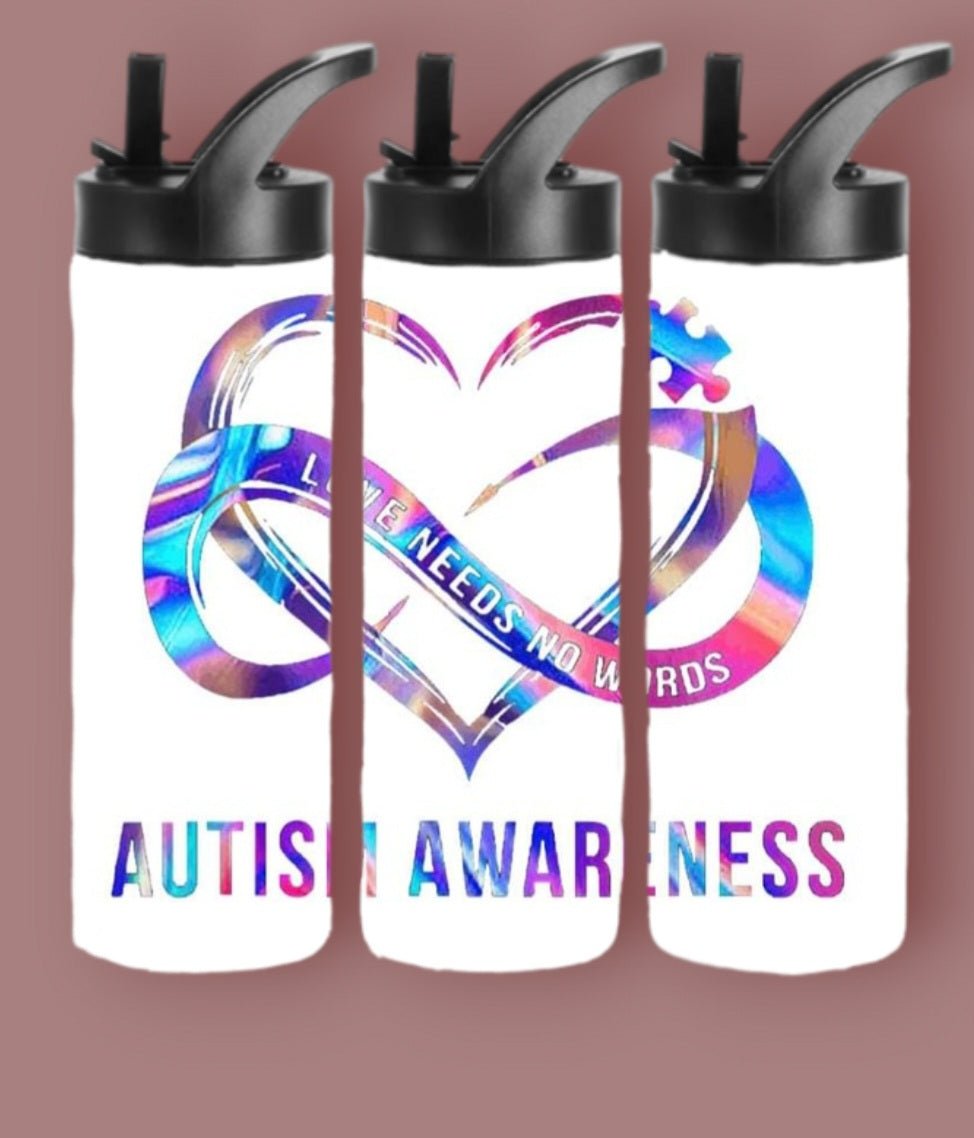 20oz Sublimation Tumblers - Autism Awareness (1) - Everyday Moms - Tumbler