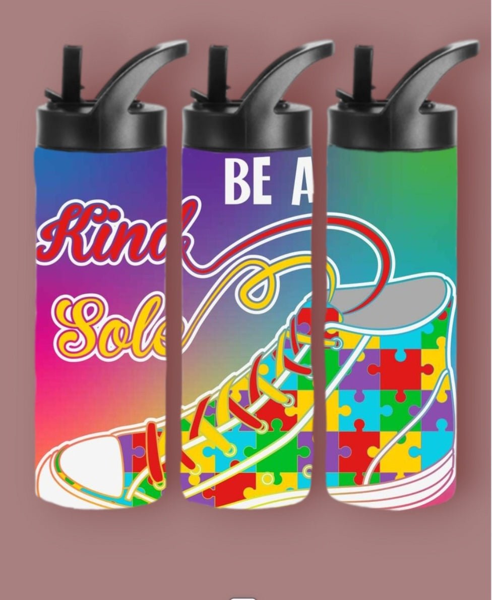 20oz Sublimation Tumblers - Autism Awareness (3) - Everyday Moms - Tumbler