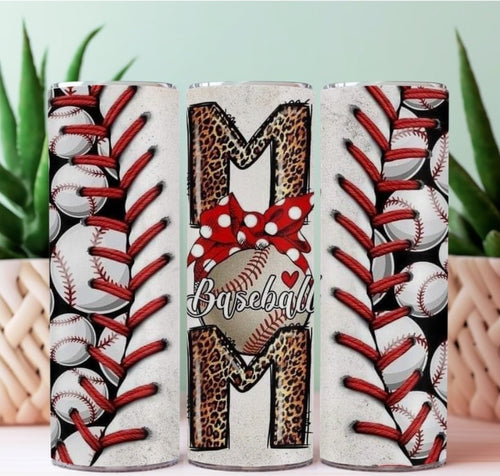 20oz Sublimation Tumblers - Baseball Mom - Everyday Moms - Tumbler