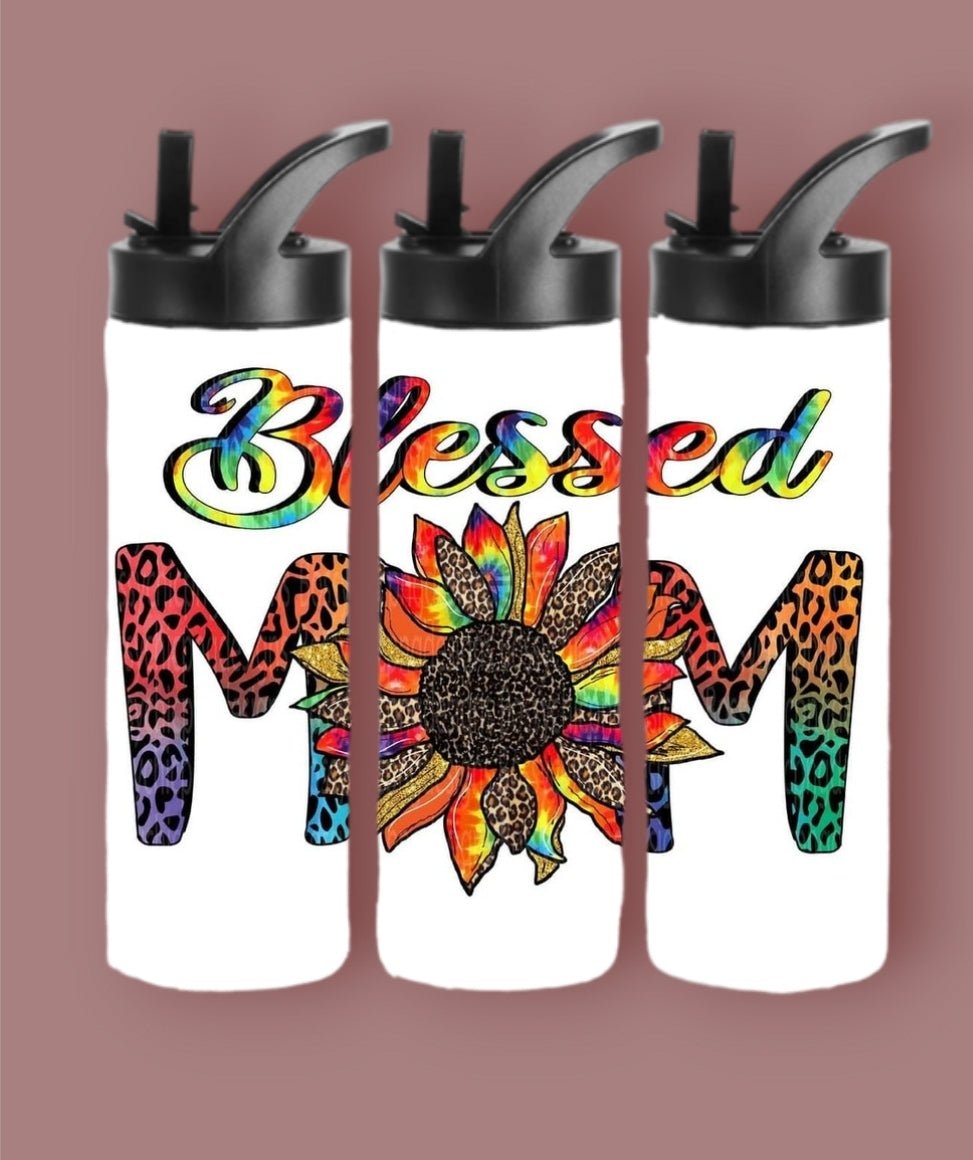 20oz Sublimation Tumblers - Blessed Mom - Everyday Moms - Tumbler