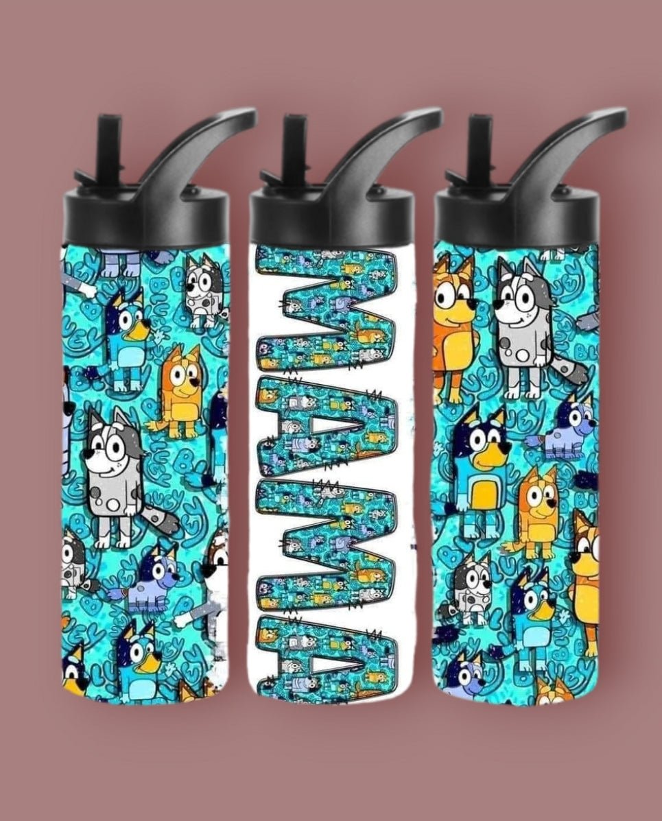 20oz Sublimation Tumblers - Bluey Mama - Everyday Moms - Tumbler