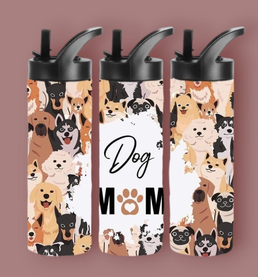 20oz Sublimation Tumblers - Dog Mom - Everyday Moms - Tumbler