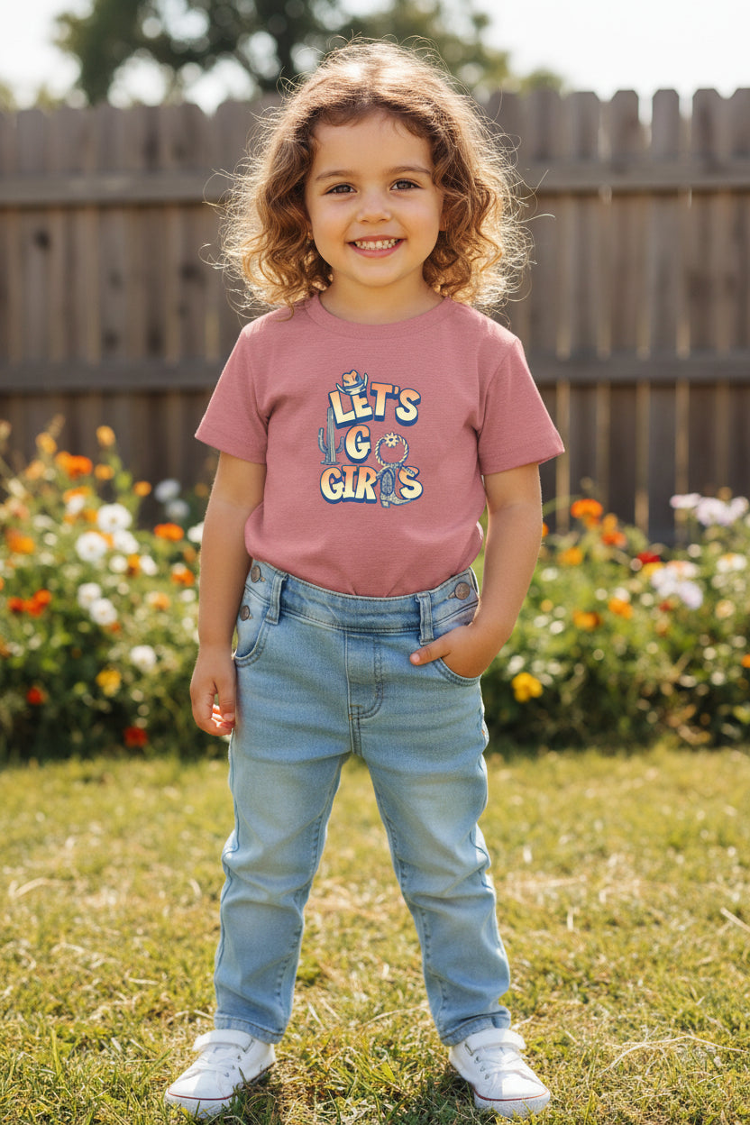 Toddler Tee — Let's Go Girls