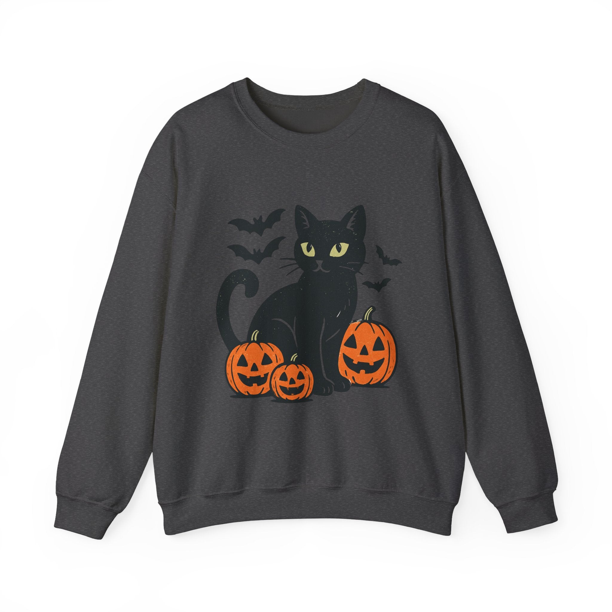 Black Cat Halloween Sweatshirt