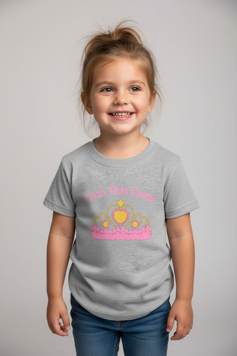 Toddler Tee — I Run This Castle