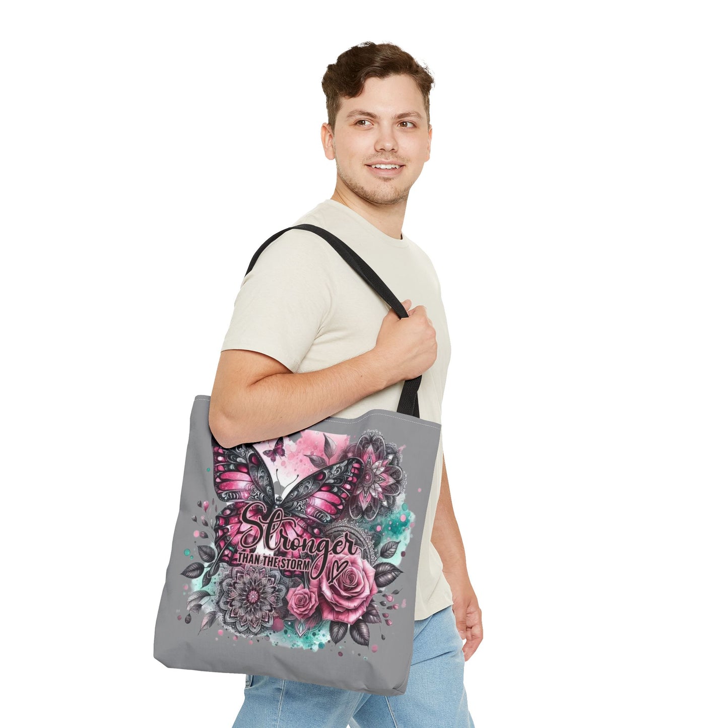 Stronger Than The Storm Tote Bag
