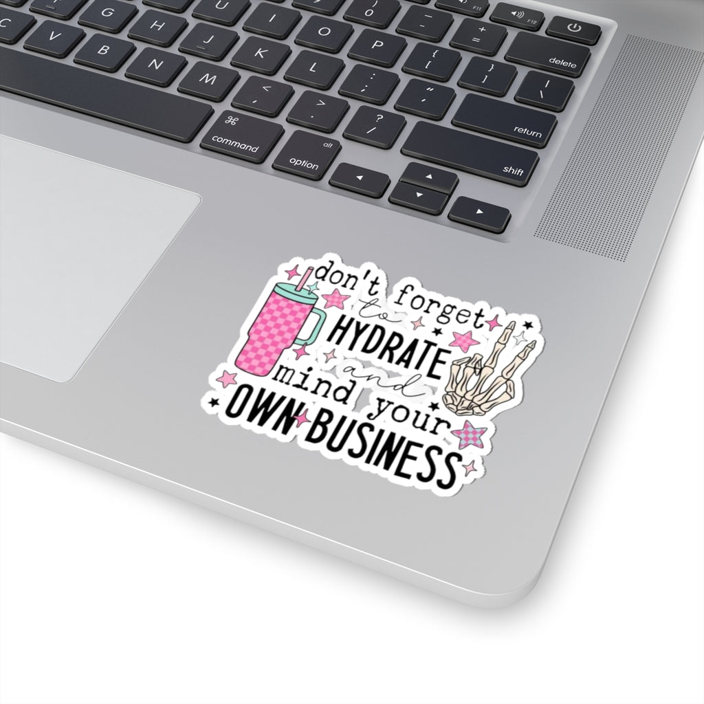 Mind Your Own Business Sticker