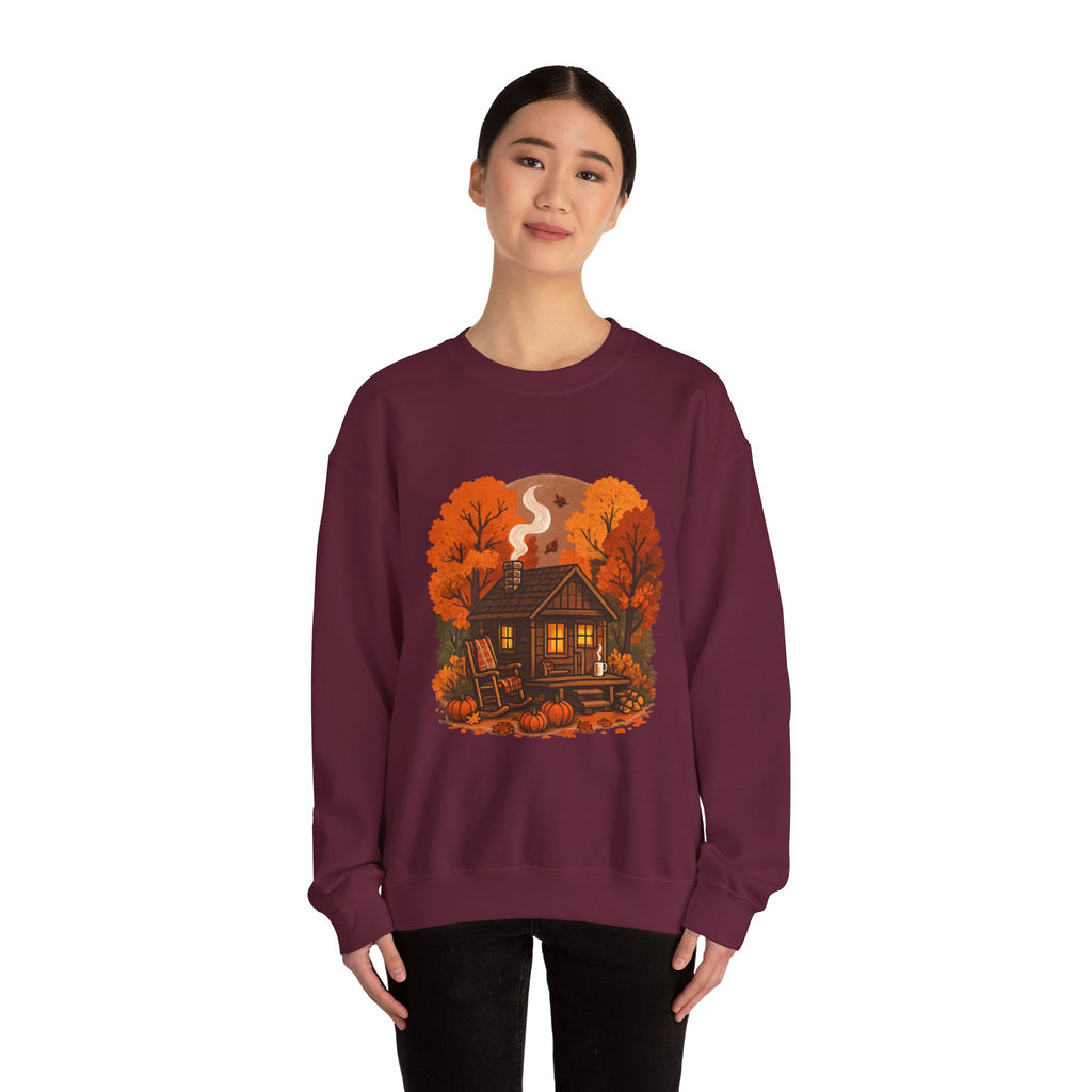 Autumn Vibes Unisex Sweatshirt - Cozy Fall Design, Perfect Gift for Holidays