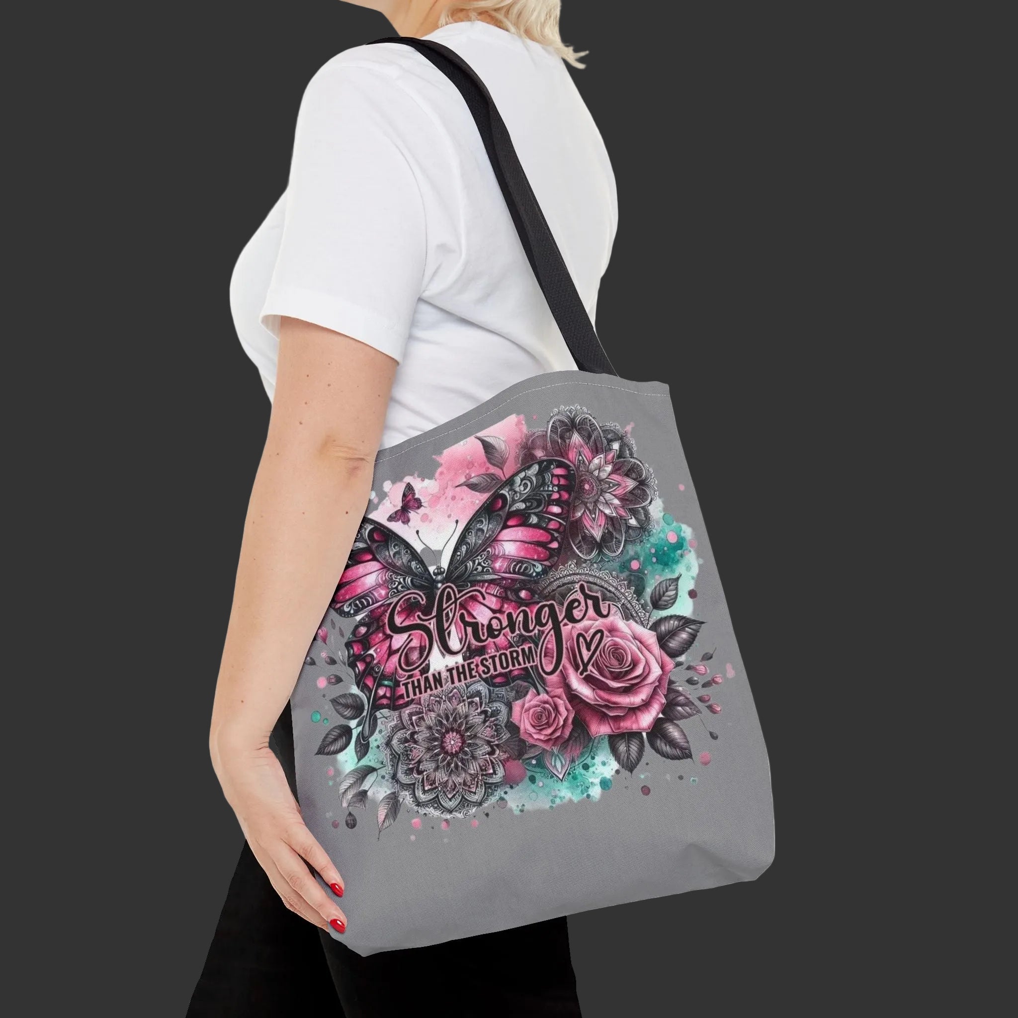 Stronger Than The Storm Tote Bag