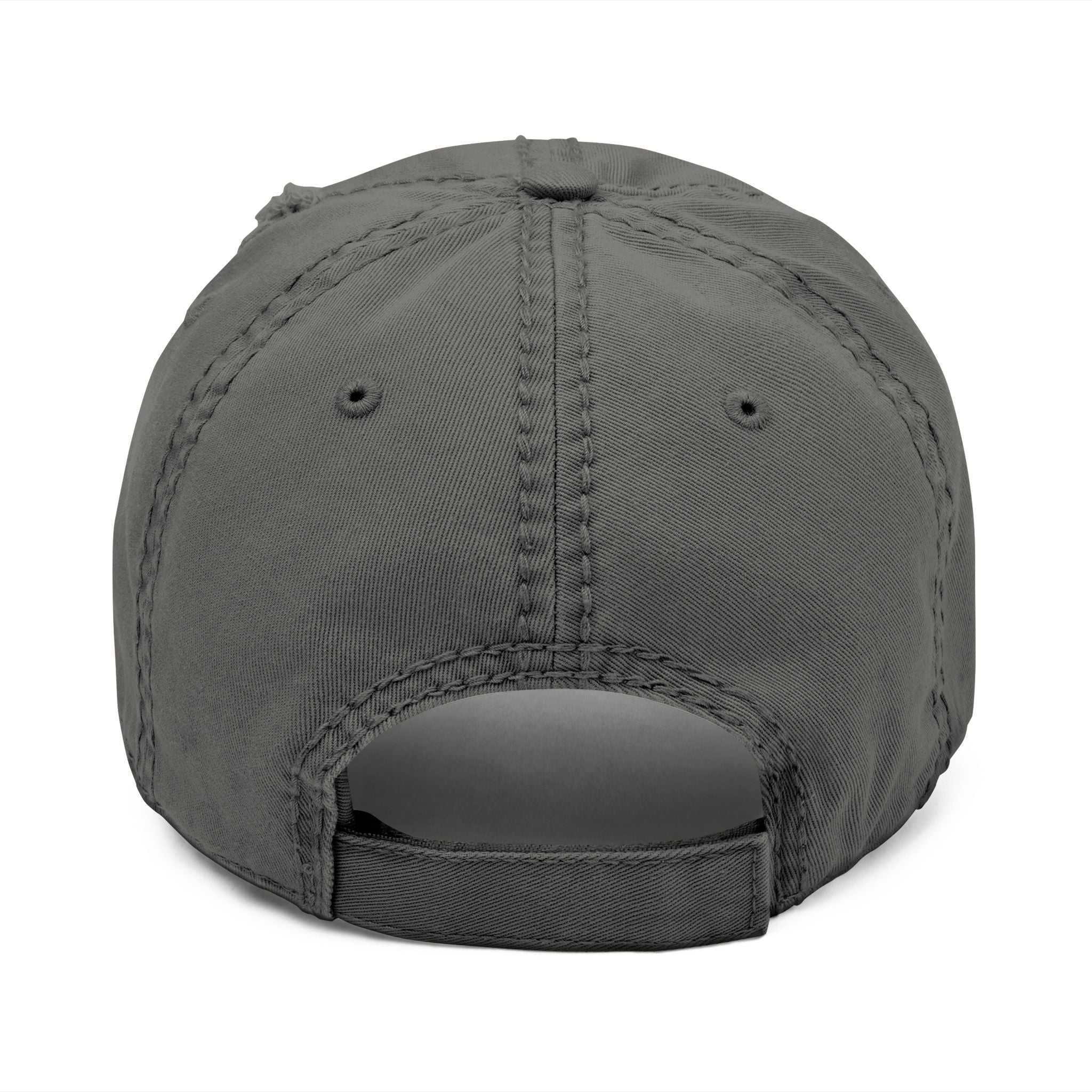Baseball Mom - Distressed Embroidered Hat