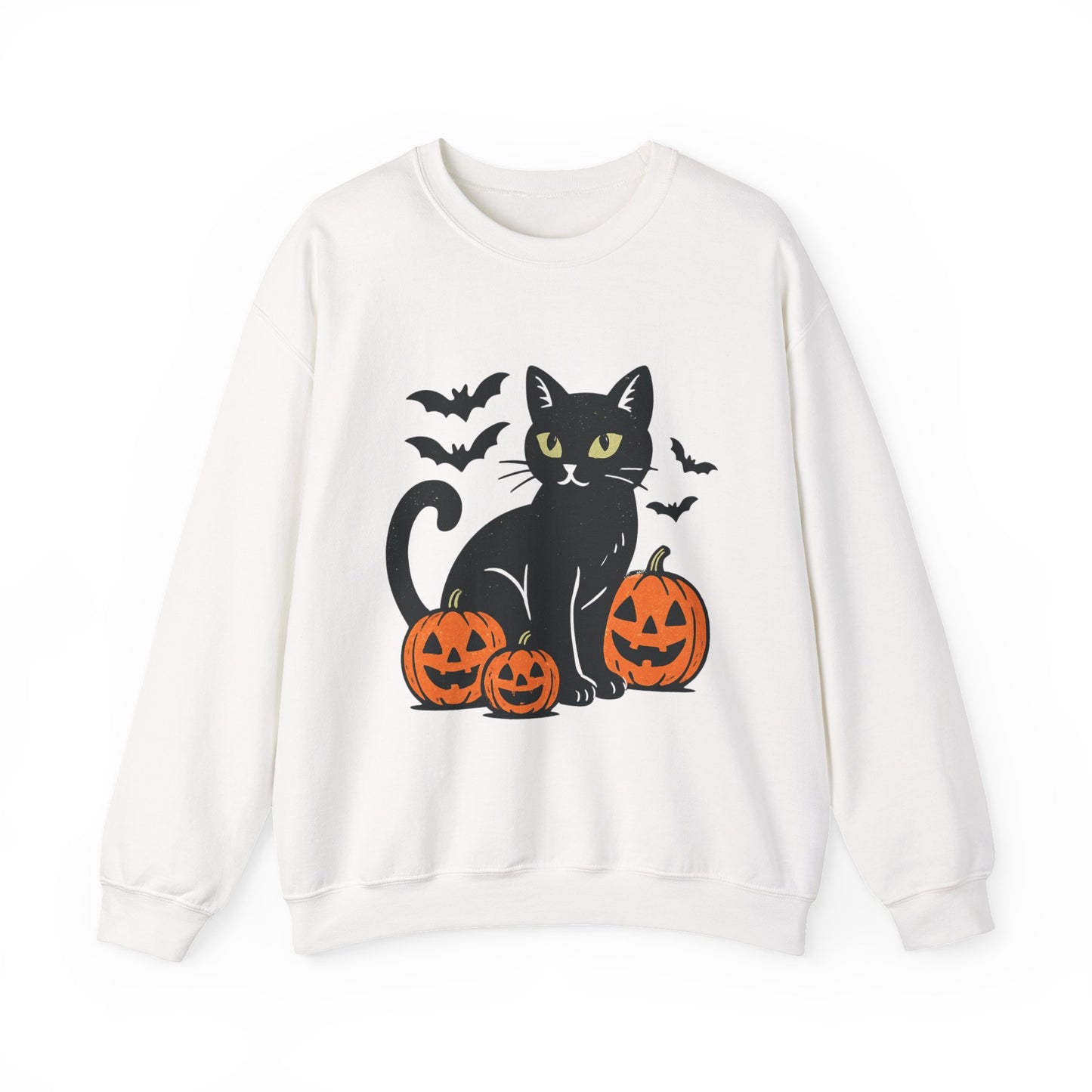 Black Cat Halloween Sweatshirt